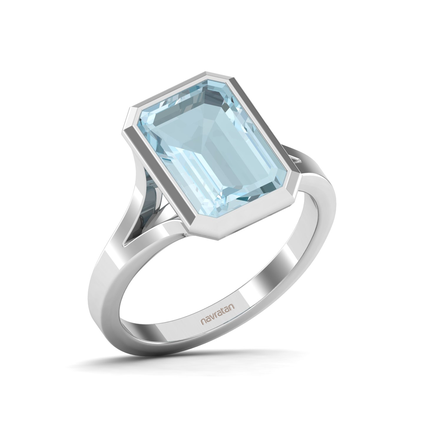 The Vivacious Aquamarine Gold Ring