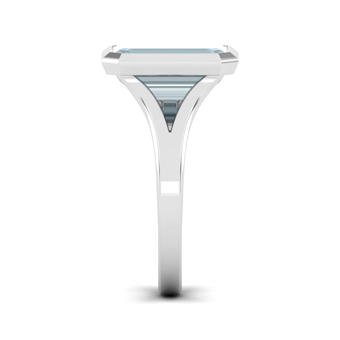 The Vivacious Aquamarine Gold Ring