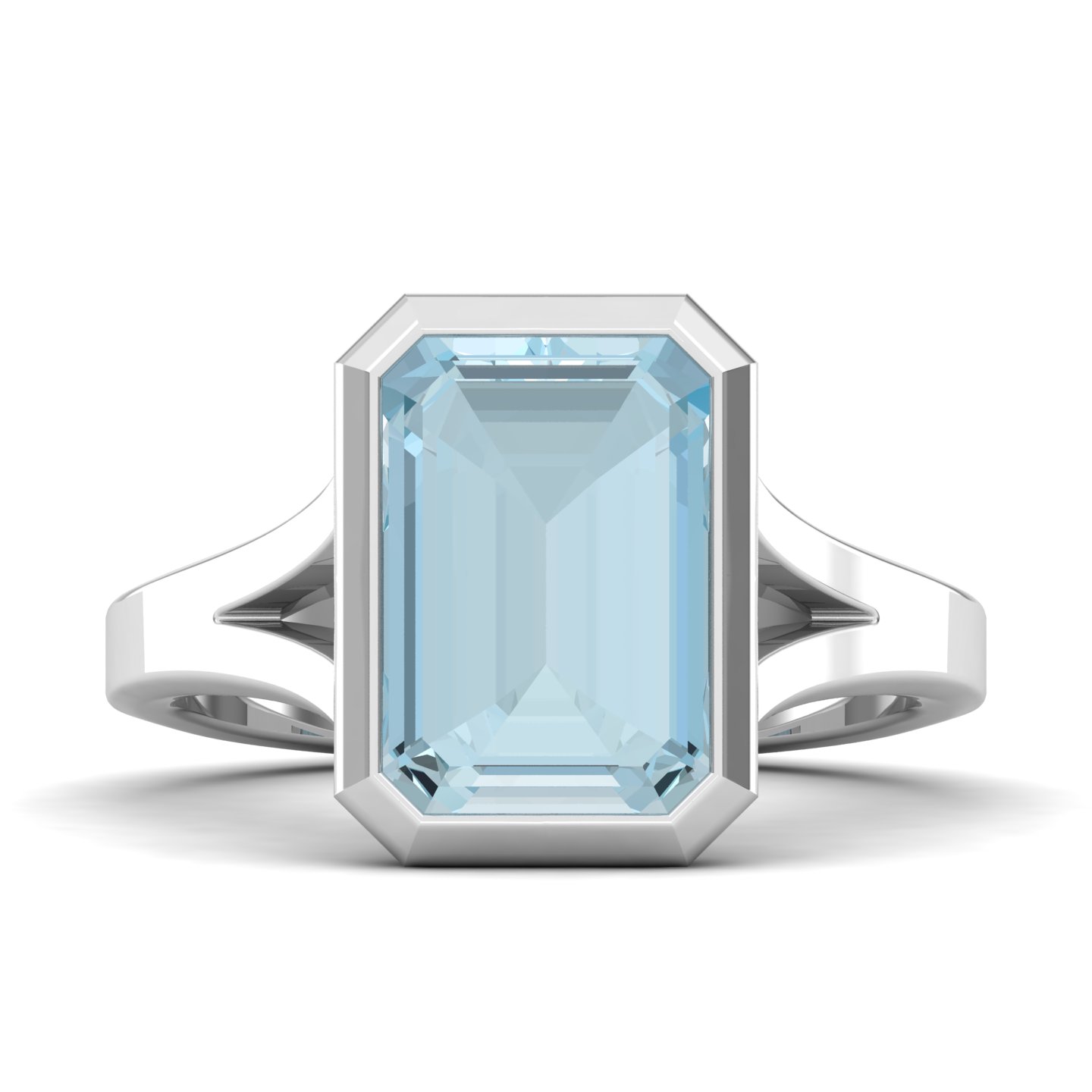The Vivacious Aquamarine Gold Ring