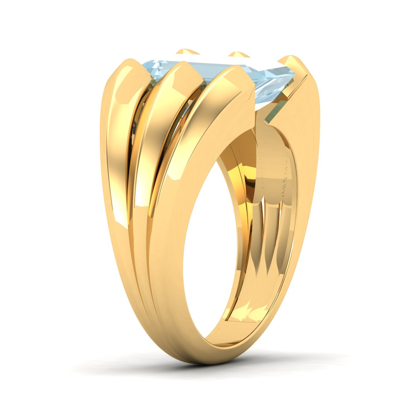 Graceful Desire White Sapphire Ring