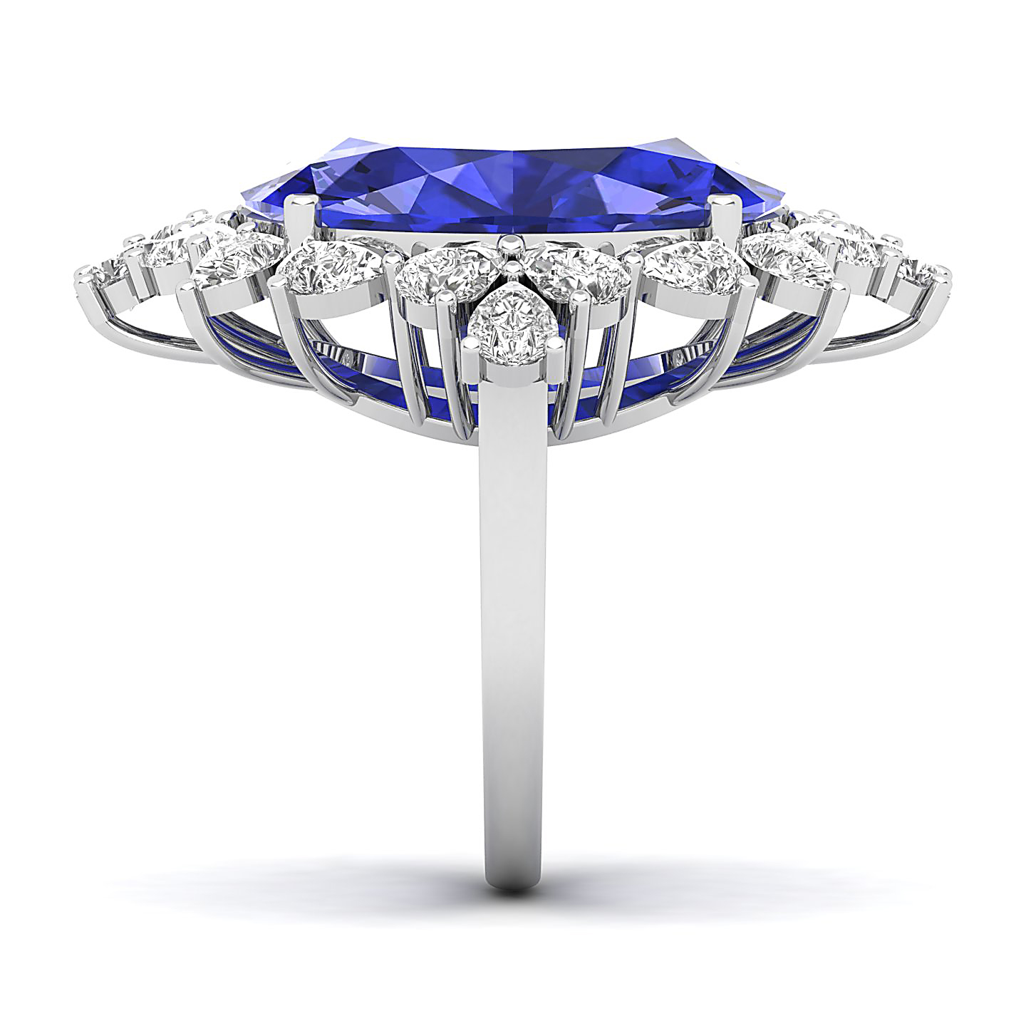 Artistry Art Deco Tanzanite ring