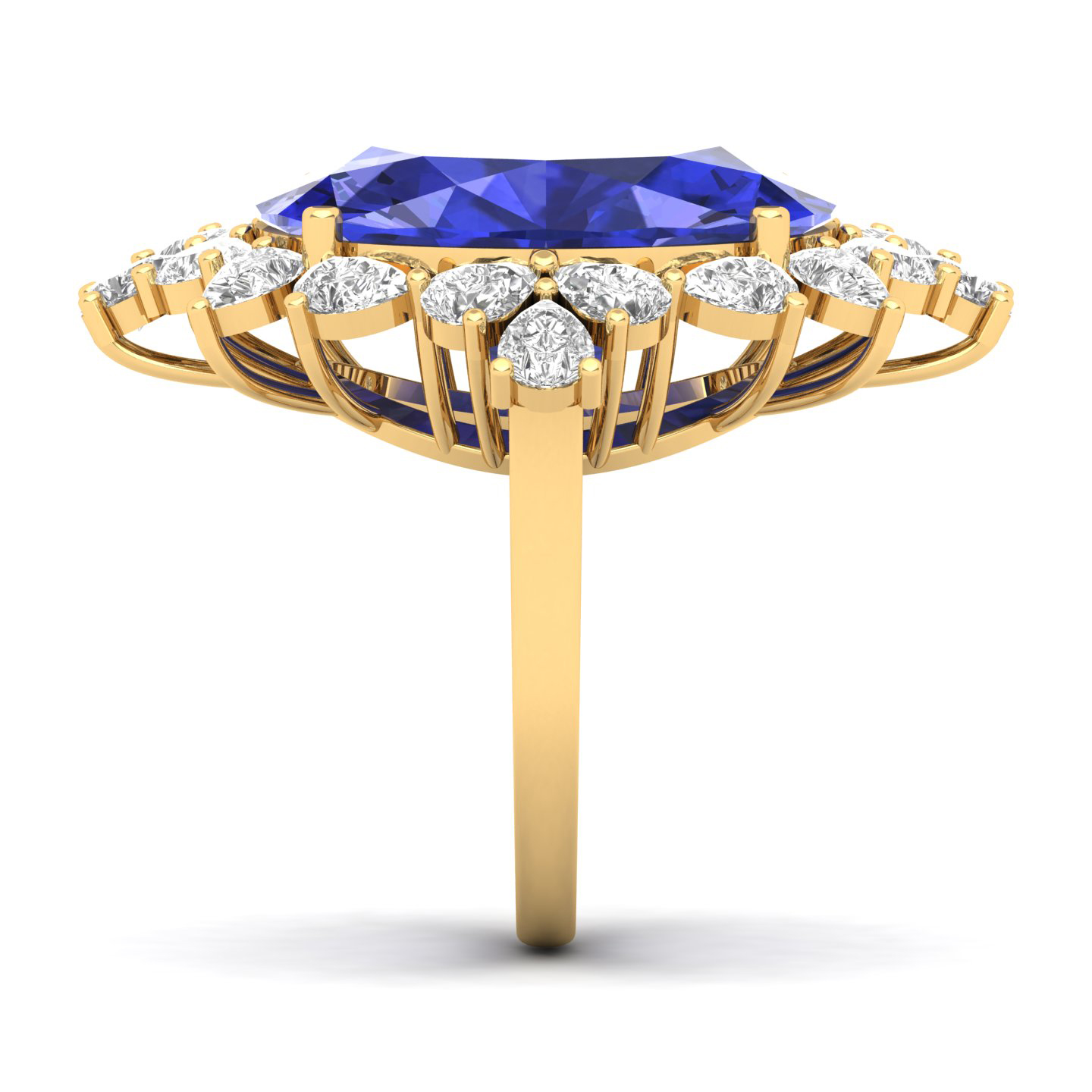 Artistry Art Deco Tanzanite ring