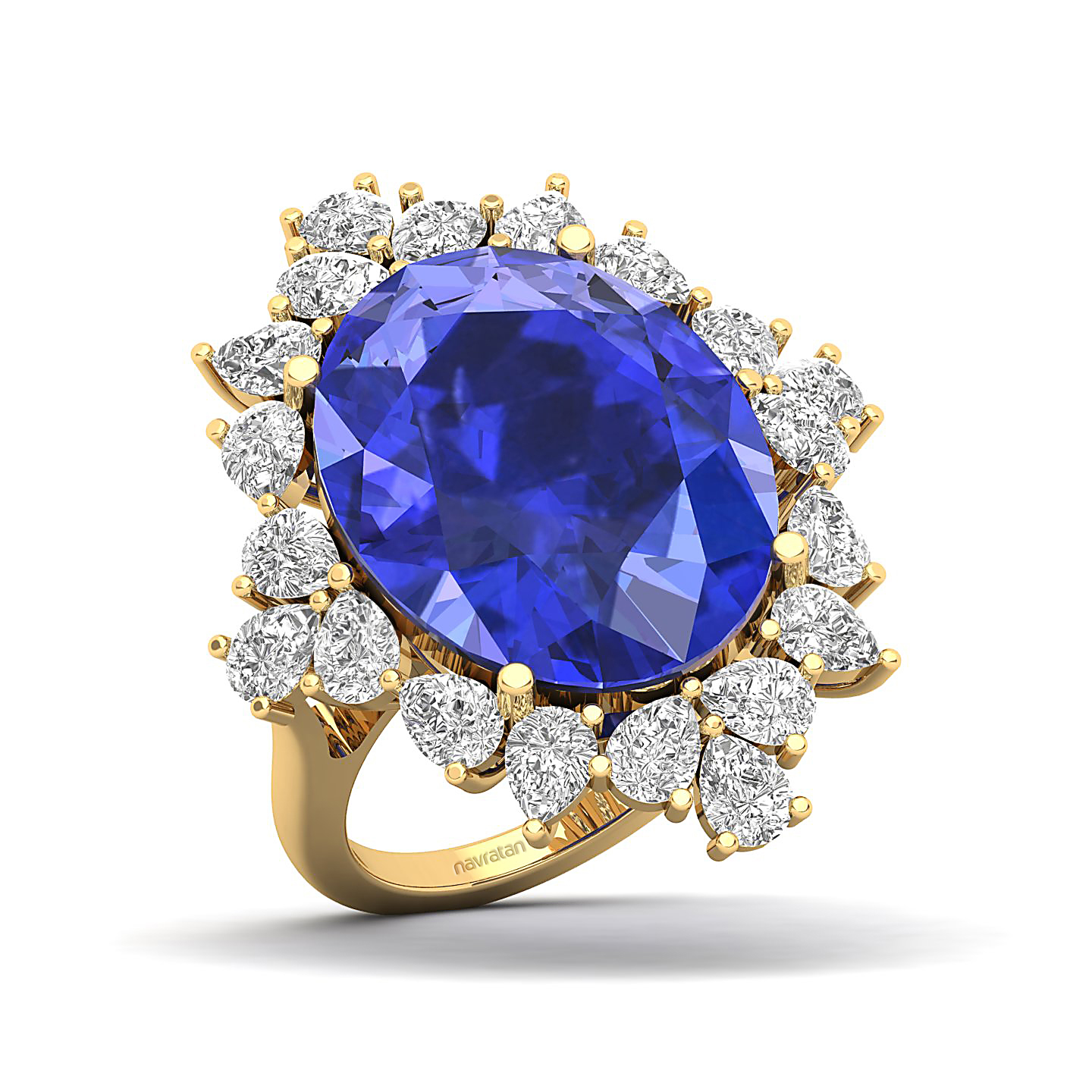 Artistry Art Deco Tanzanite ring