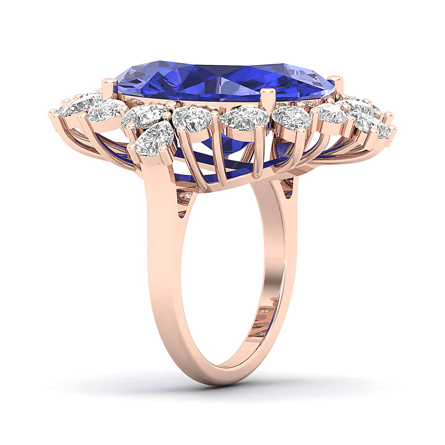 Artistry Art Deco Tanzanite ring