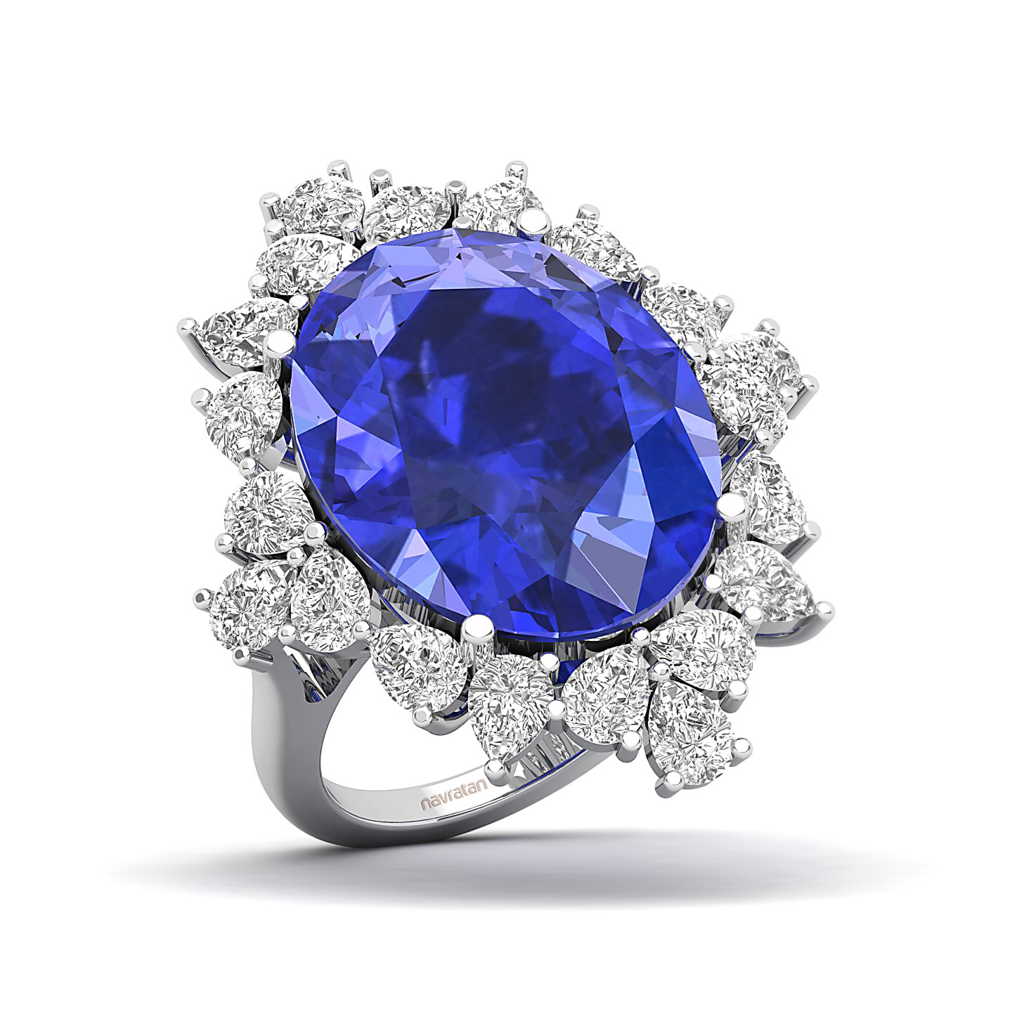Artistry Art Deco Tanzanite ring
