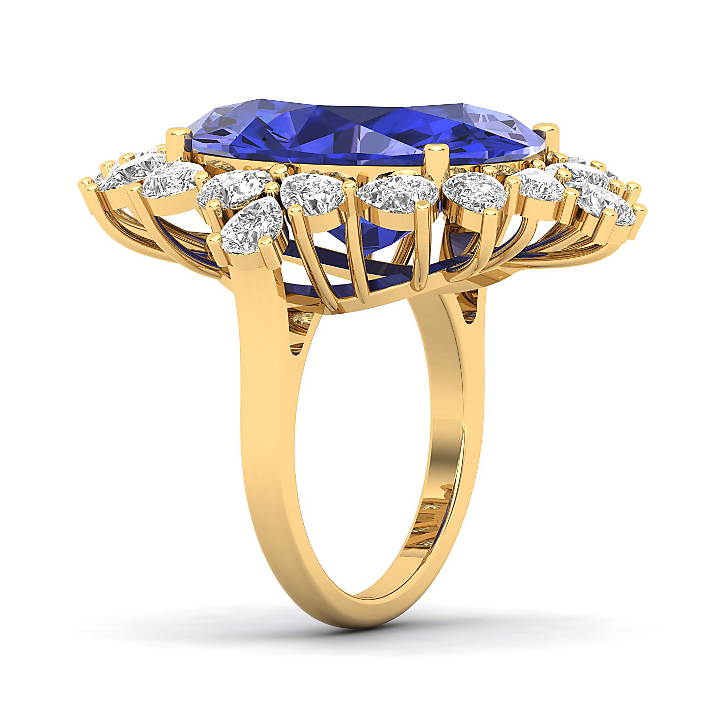 Artistry Art Deco Tanzanite ring