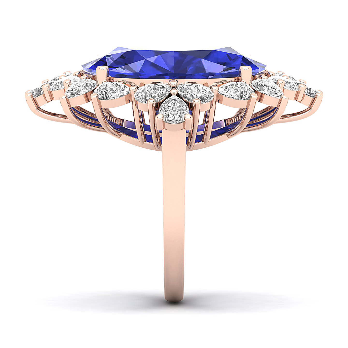 Artistry Art Deco Tanzanite ring