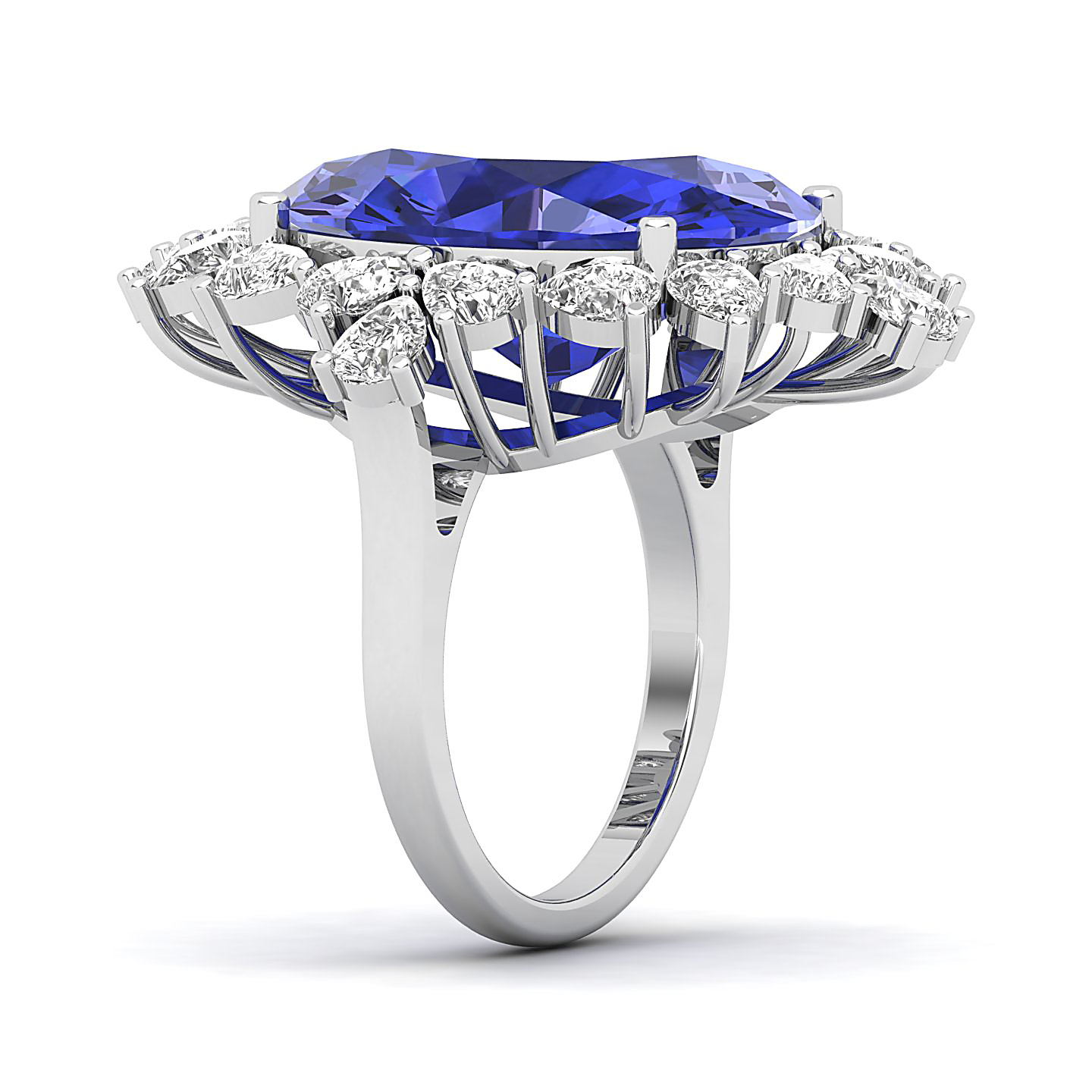 Artistry Art Deco Tanzanite ring
