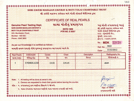 Basra Pearl - 13.52 Carat