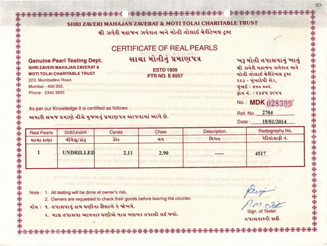 Basra Pearl - 2.11 Carat