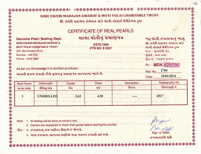 Basra Pearl - 2.63 Carat
