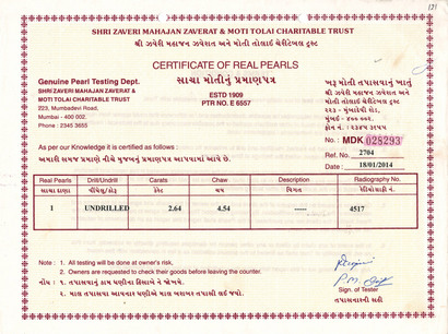 Basra Pearl - 2.64 Carat
