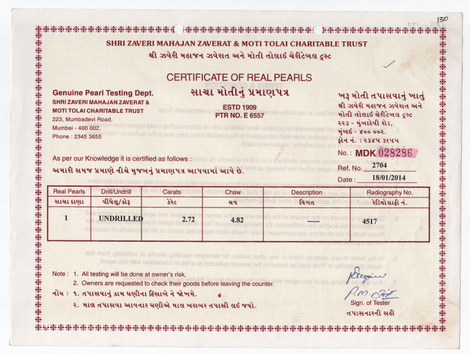 Basra Pearl - 2.72 Carat