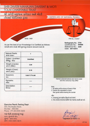 Basra Pearl - 3.54 Carat