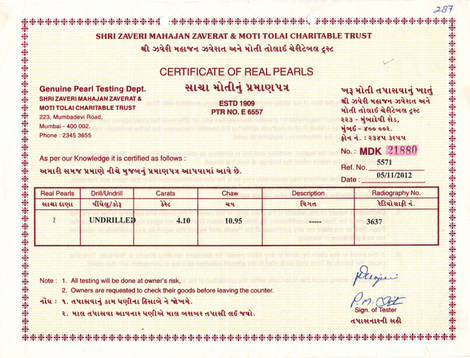 Basra Pearl - 4.1 Carat