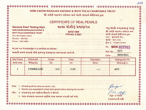 Basra Pearl - 4.11 Carat