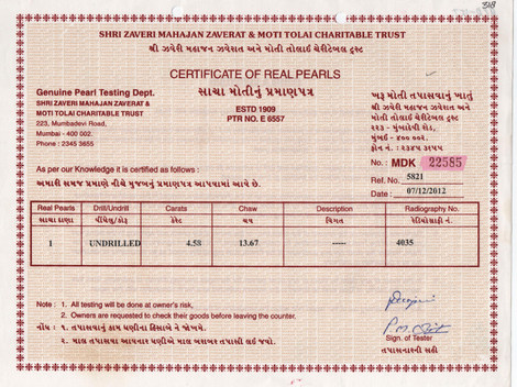 Basra Pearl - 4.58 Carat