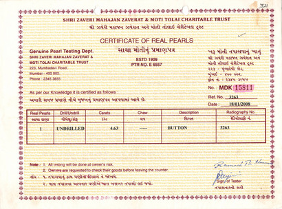 Basra Pearl - 4.63 Carat