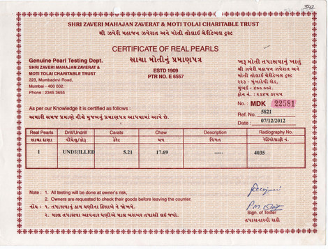 Basra Pearl - 5.21 Carat