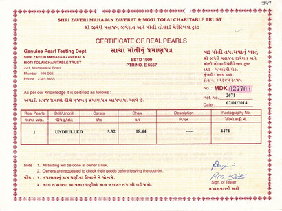 Basra Pearl - 5.32 Carat