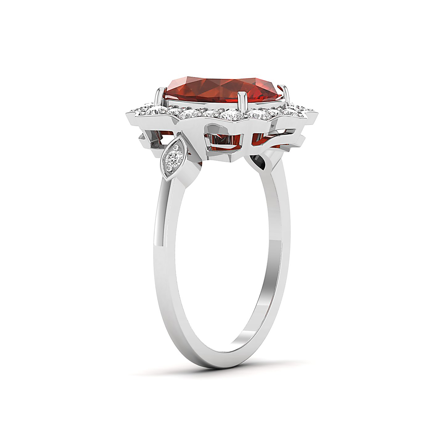 Bewitching Hessonite Gold Ring