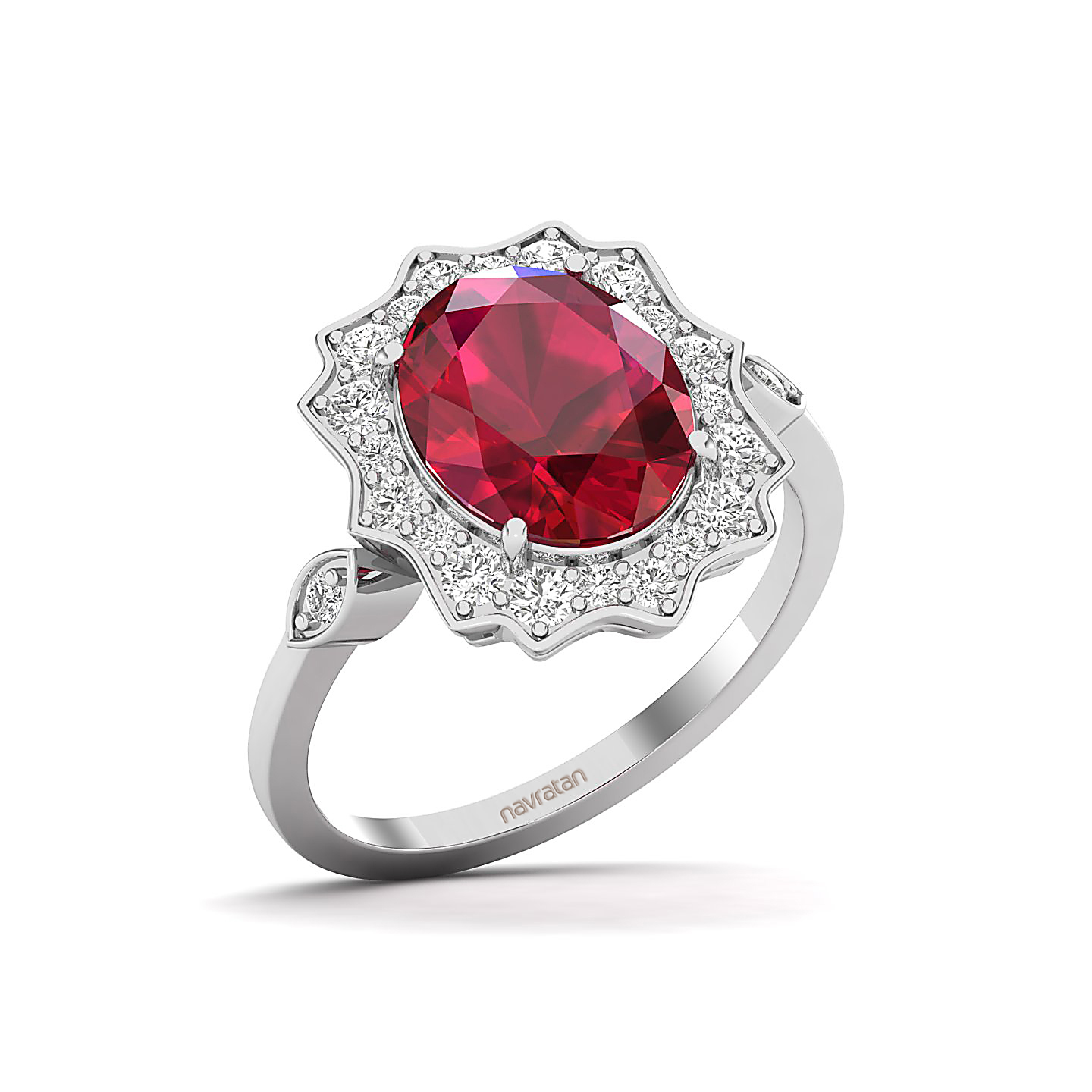 Bewitching Ruby Gold Ring