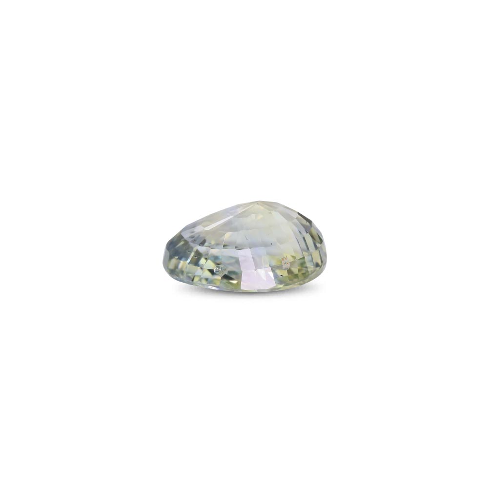 Bi-Colour Sapphire (Pitambari) - 6.59 Carat
