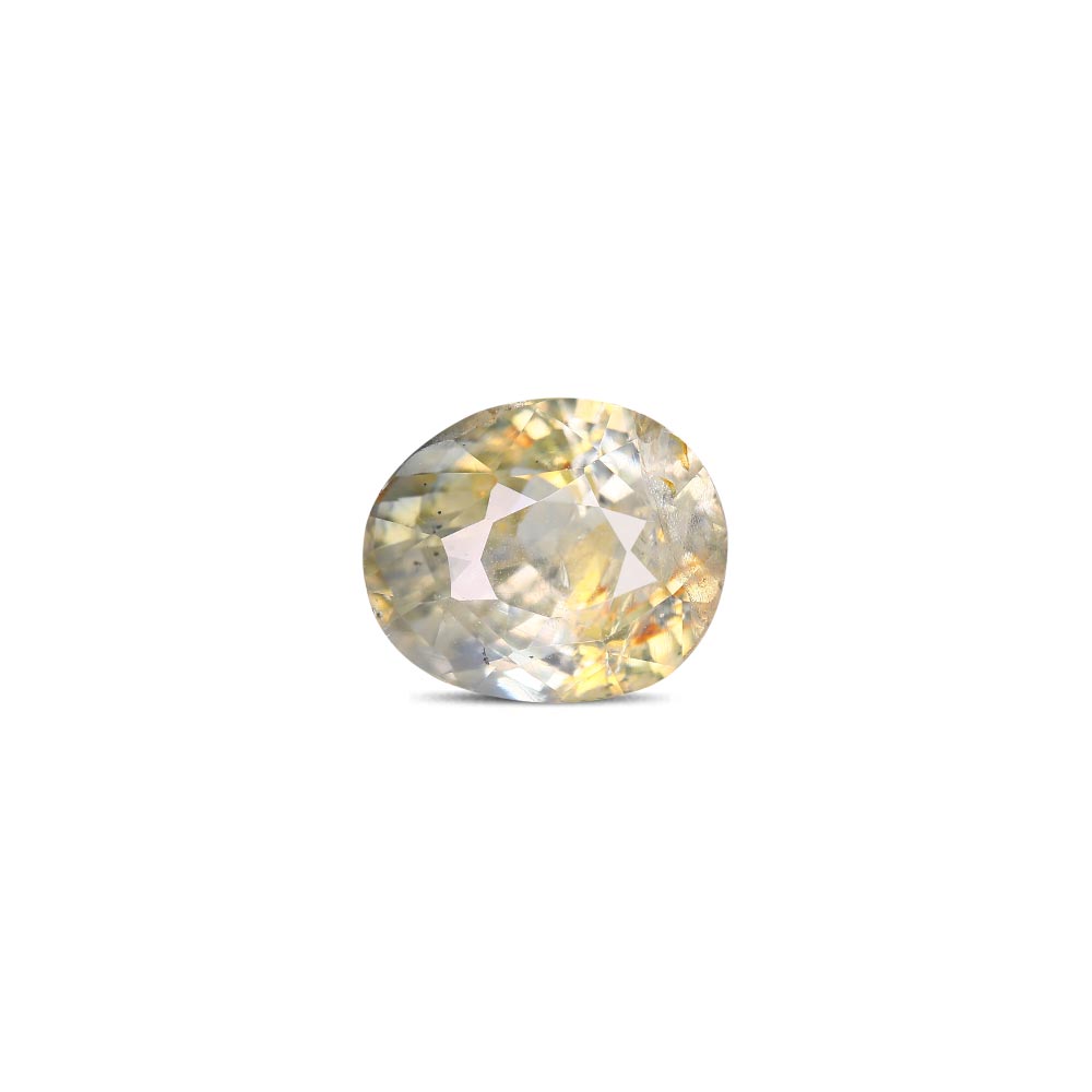 Bi-Colour Sapphire(Pitambari) - 3.93 Carat