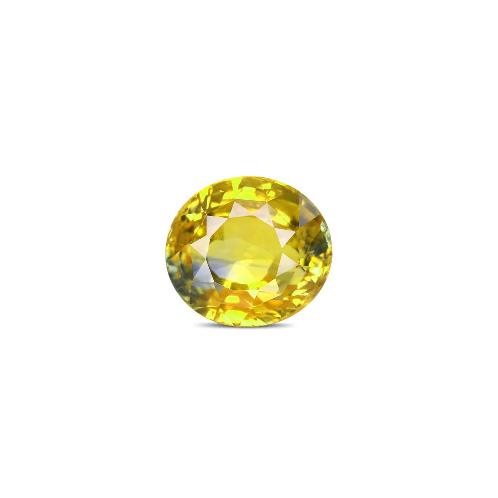 Bi-Colour Sapphire(Pitambari) - 4.75 Carat