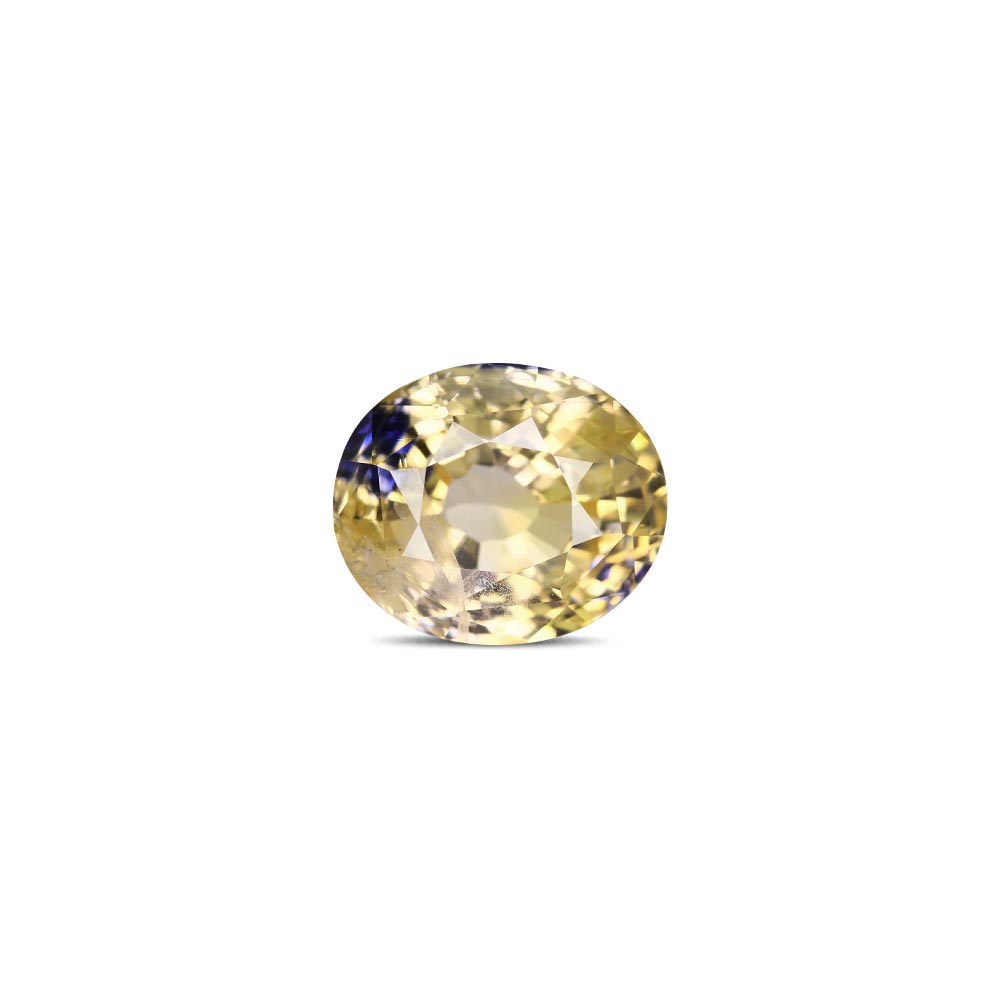 Bi-Colour Sapphire(Pitambari) - 5.92 Carat