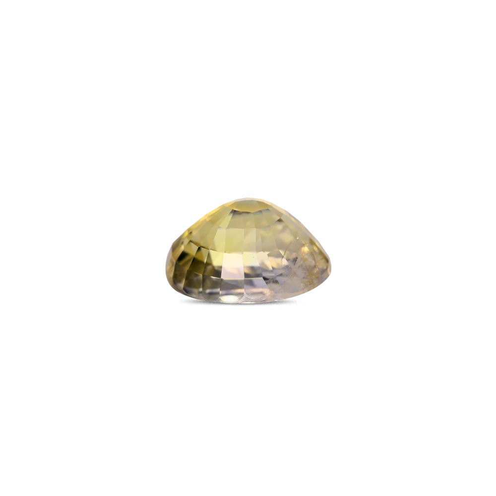 Bi-Colour Sapphire(Pitambari) - 5.92 Carat