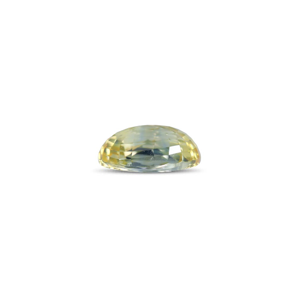 Bi-Colour Sapphire(Pitambari) -  5.98 Carat