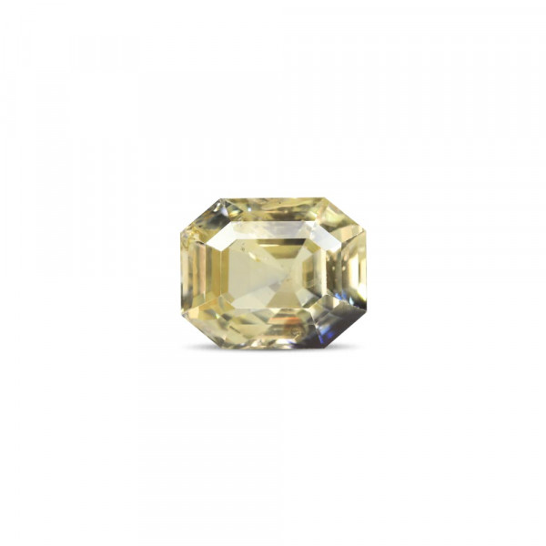 Bi-Colour Sapphire(Pitambari) -  6.07 Carat