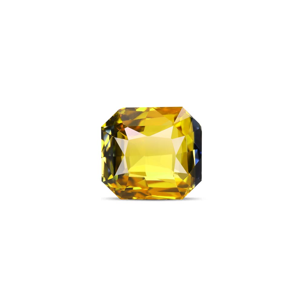 Bi-Colour Sapphire(Pitambari) - 6.09 Carat