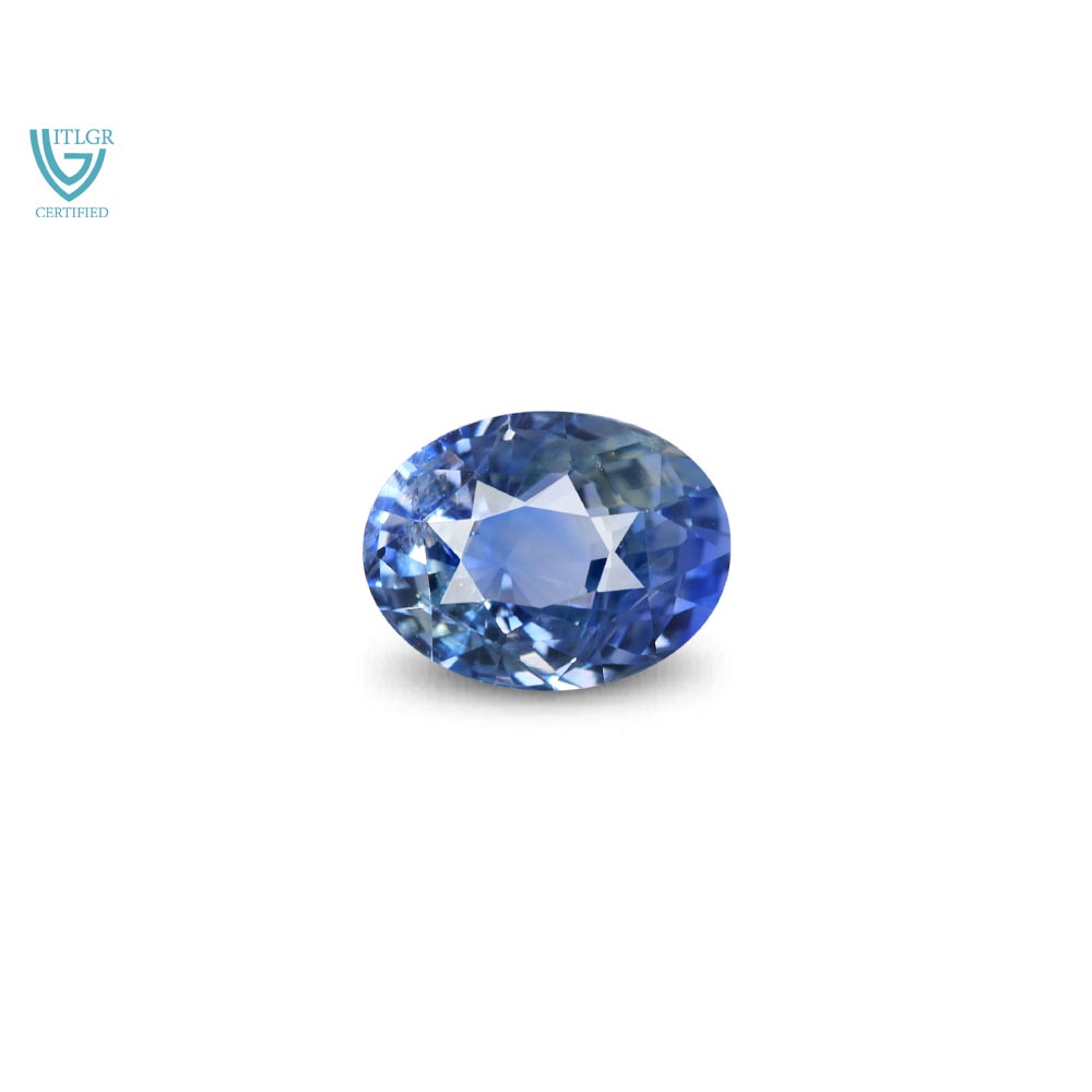 Bi-Colour Sapphire(Pitambari) - 3.14 Carat