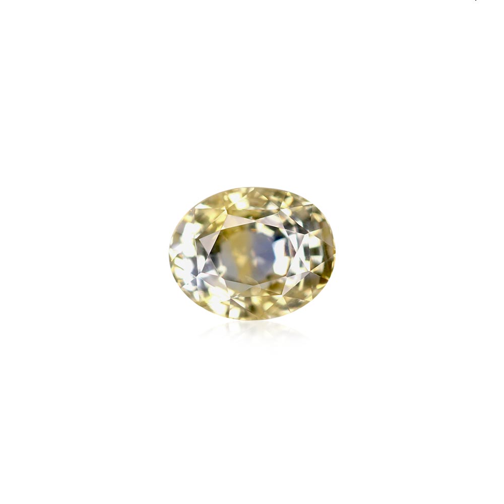 Bi-Colour Sapphire (Pitambari) - 3.17 Carat