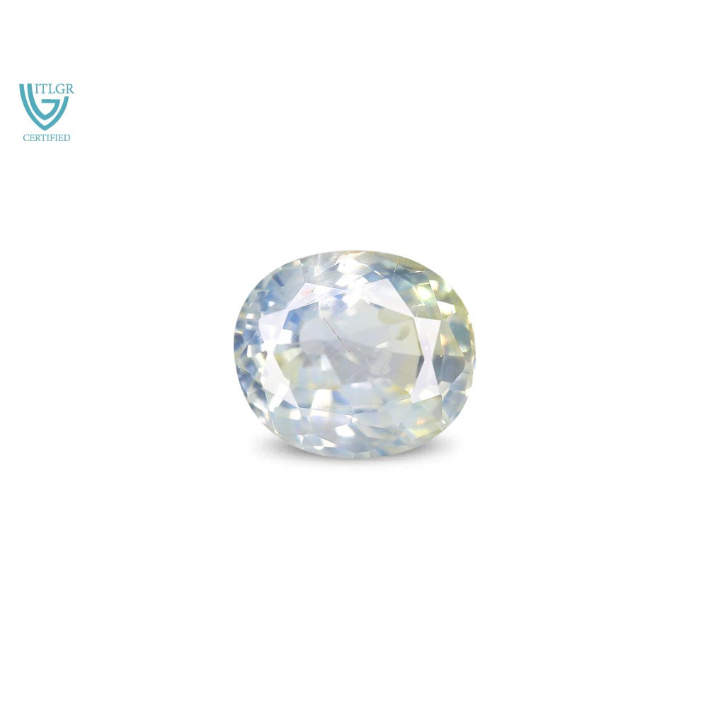 Bi-Colour Sapphire(Pitambari) - 3.24Carat