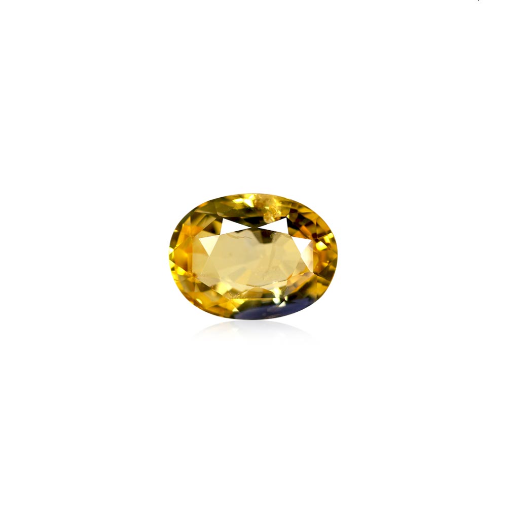 Bi-Colour Sapphire (Pitambari) - 3.36 Carat