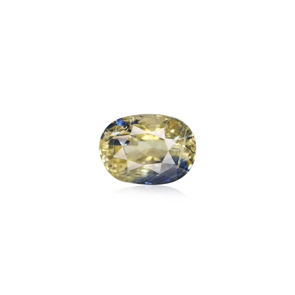 Bi-Colour Sapphire (Pitambari) - 3.55 Carat