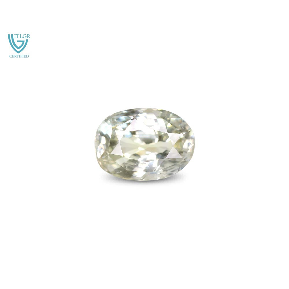 Bi-Colour Sapphire(Pitambari) - 3.91Carat