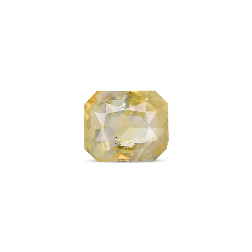 Bi-Colour Sapphire(Pitambari) - 3.96 Carat