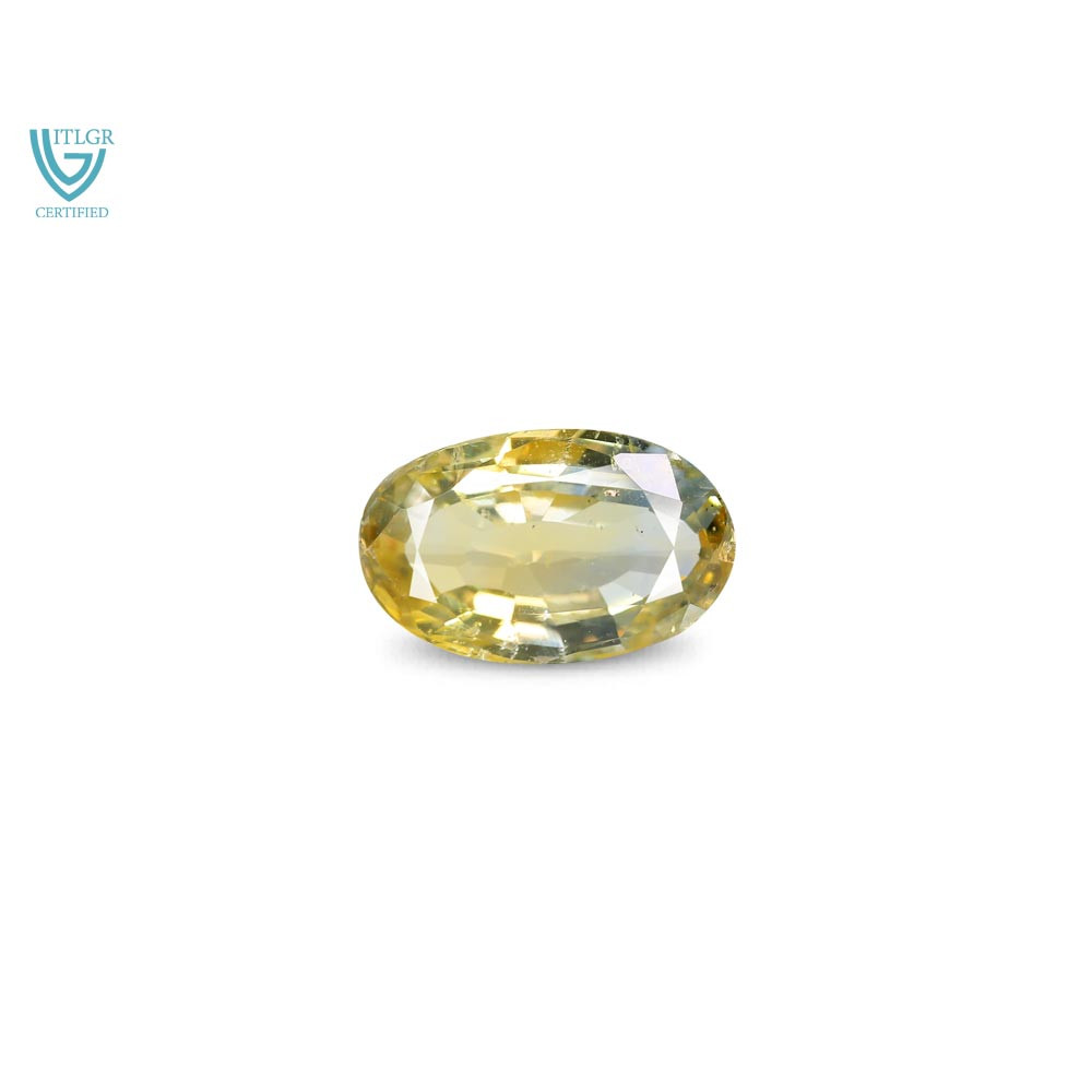 Bi-Colour Sapphire(Pitambari) - 3.99Carat