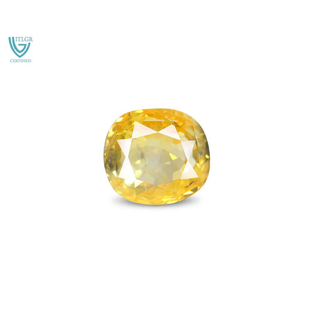 Bi-Colour Sapphire(Pitambari) - 4.19Carat