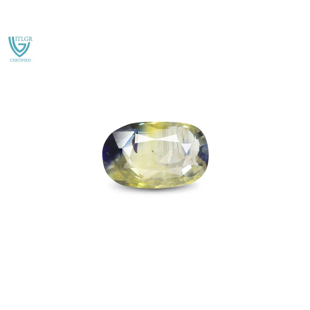 Bi-Colour Sapphire(Pitambari) - 4.41Carat