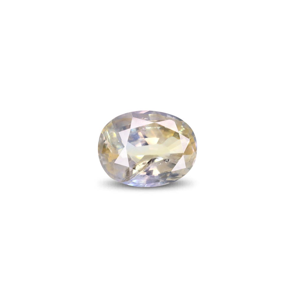 Bi-Colour Sapphire(Pitambari) - 4.44 Carat