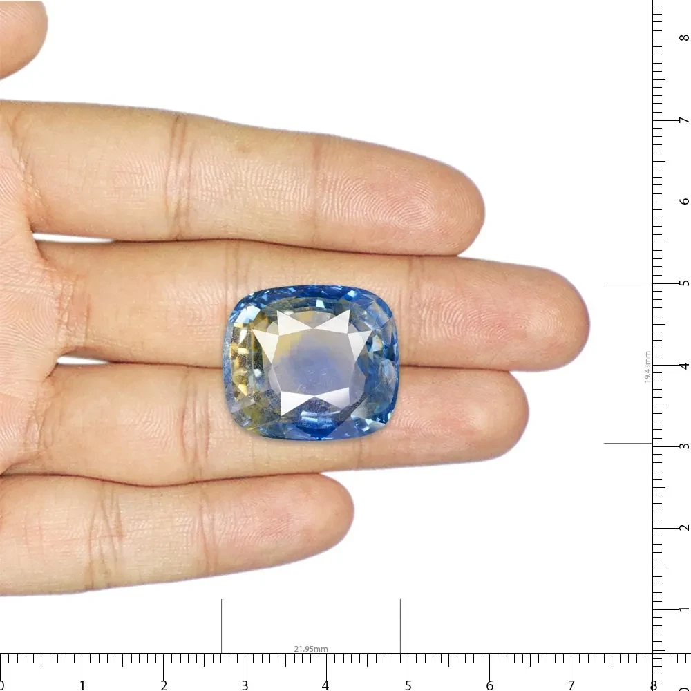 Bi-Colour Sapphire(Pitambari) - 44.83 Carat