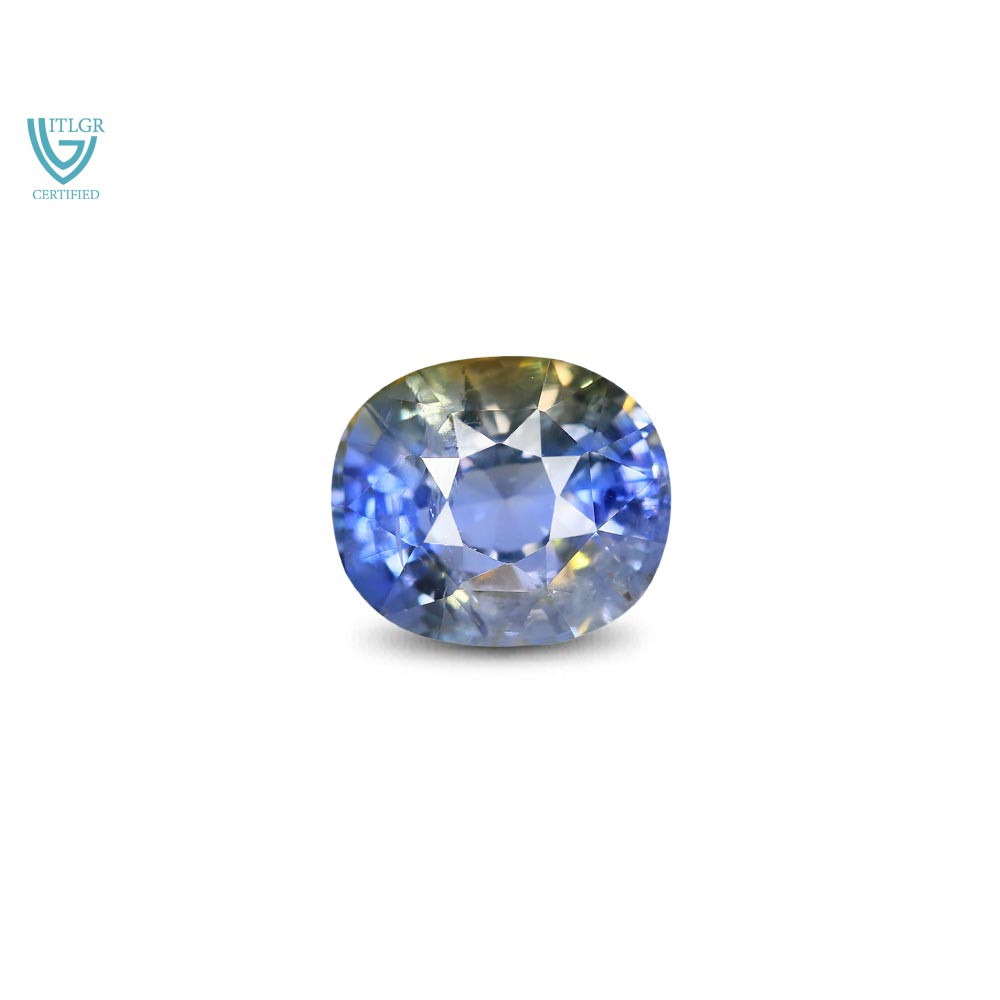 Bi-Colour Sapphire(Pitambari) - 4.58 Carat