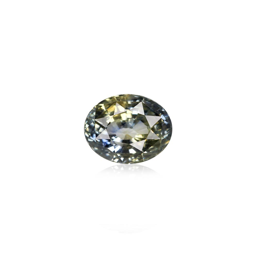 Bi-Colour Sapphire(Pitambari) - 4.69 Carat