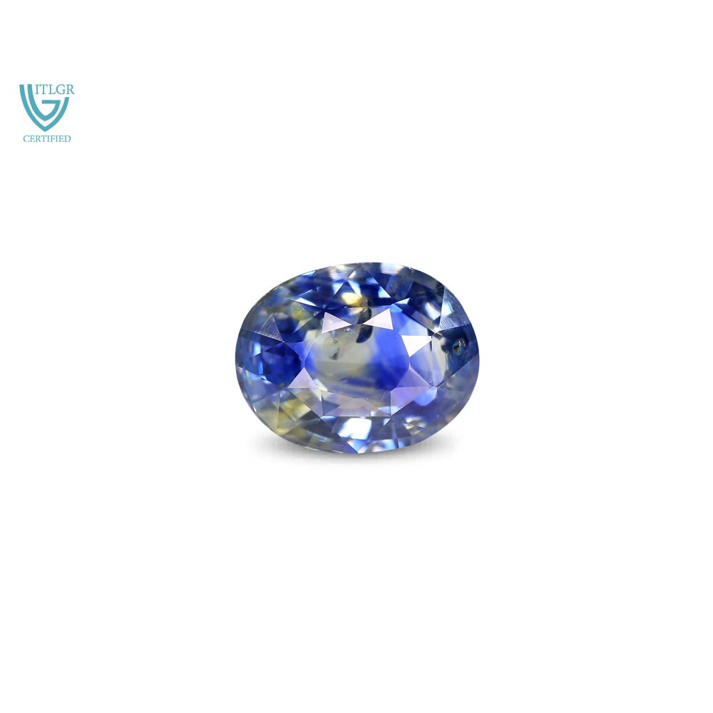 Bi-Colour Sapphire(Pitambari) - 4.86Carat