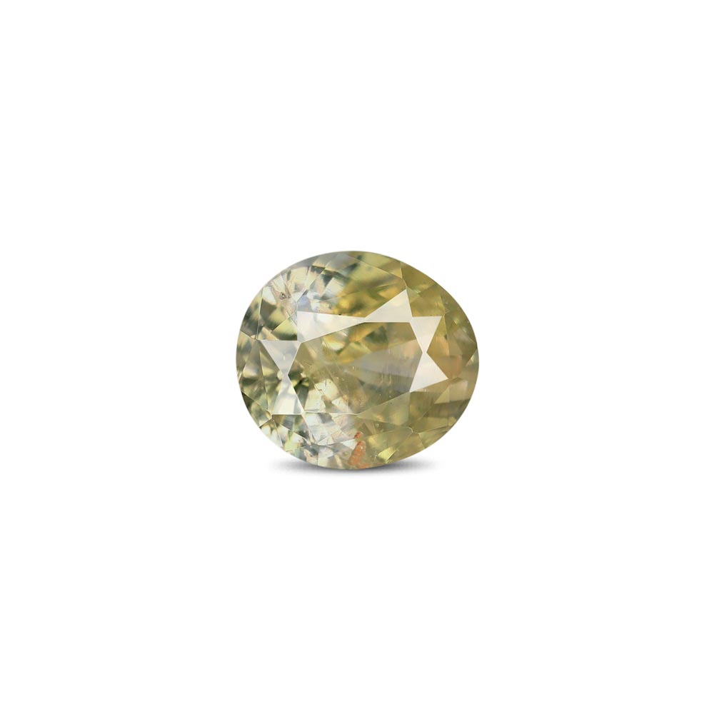 Bi-Colour Sapphire(Pitambari) - 4.87 Carat